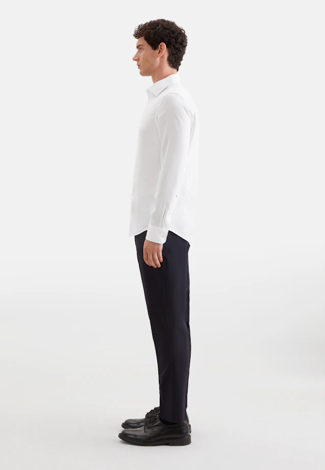 Slim Chemise d'affaires Structure in Blanc |  Seidensticker Onlineshop