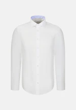 Slim Business shirt Structure in Weiß |  Seidensticker Onlineshop