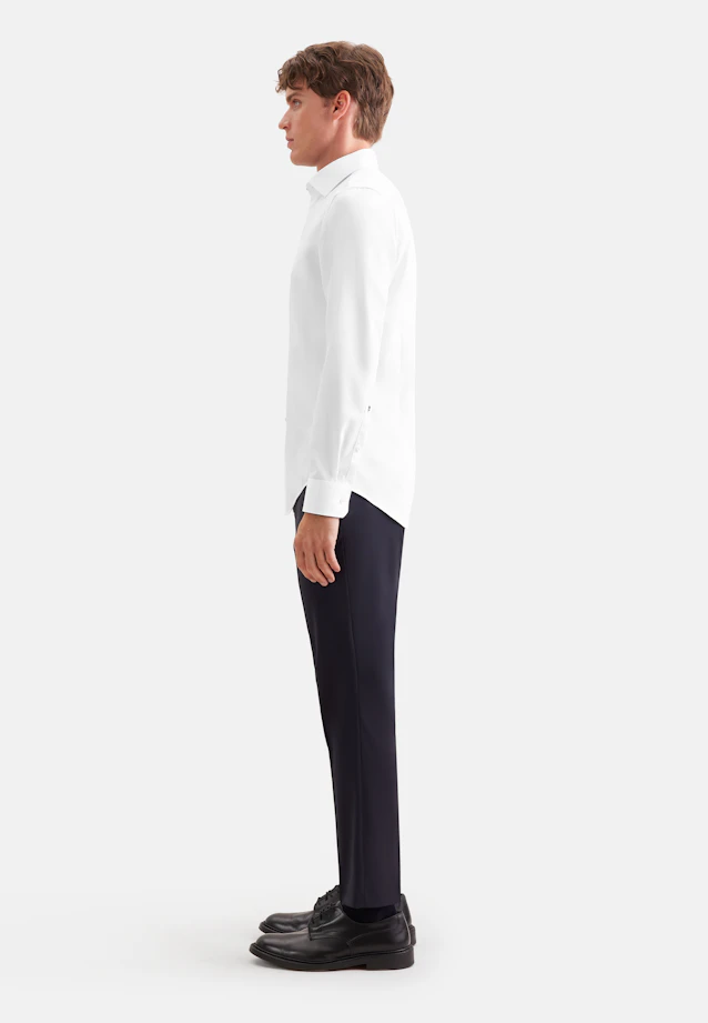 Slim Business shirt Uni in Weiß |  Seidensticker Onlineshop