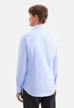 Slim Business shirt Uni in Mittelblau |  Seidensticker Onlineshop
