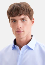 Slim Business shirt Uni in Mittelblau |  Seidensticker Onlineshop