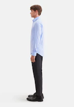 Slim Business shirt Uni in Mittelblau |  Seidensticker Onlineshop