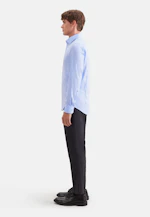 Slim Business shirt Uni in Mittelblau |  Seidensticker Onlineshop