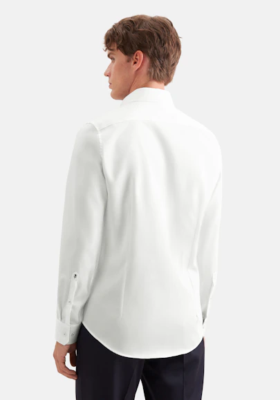 Shaped Business Hemd Uni in Weiß | Seidensticker Onlineshop