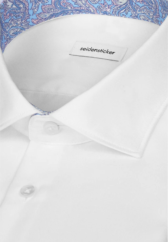 Shaped Business shirt Uni in Weiß |  Seidensticker Onlineshop