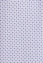 Regular Business shirt Print in Mittelblau |  Seidensticker Onlineshop