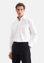 Regular Business shirt Uni in Weiß |  Seidensticker Onlineshop