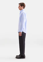 Regular Business shirt Uni in Mittelblau |  Seidensticker Onlineshop
