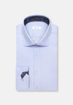Regular Business shirt Uni in Mittelblau |  Seidensticker Onlineshop