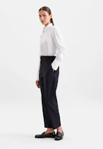 Oxford Hemdbluse slim fit mit langer Manschette in Weiß |  Seidensticker Onlineshop