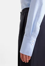 Twill Hemdbluse slim fit mit langer Manschette in Hellblau |  Seidensticker Onlineshop