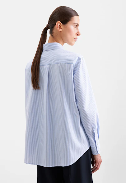 Oxford Hemdbluse in A- Linie in Hellblau |  Seidensticker Onlineshop