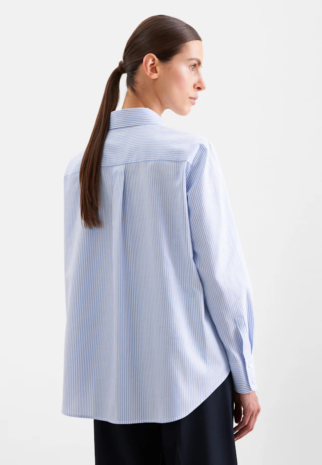 Oxford Hemdbluse in A- Linie in Bleu Clair |  Seidensticker Onlineshop