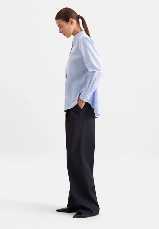 Oxford Hemdbluse in A- Linie in Bleu Clair |  Seidensticker Onlineshop