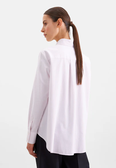 Oxford Hemdbluse in A- Linie in Rosa |  Seidensticker Onlineshop