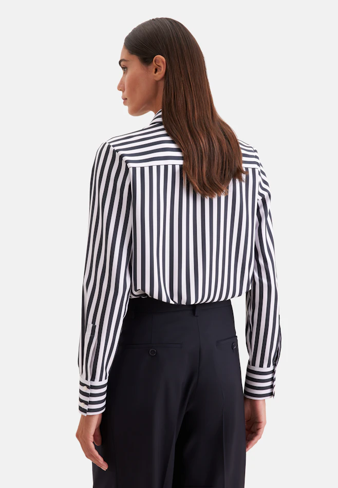 Hemdbluse aus Twill in Mittelblau | Seidensticker online shop