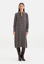 Belted midi dress in Braun |  Seidensticker Onlineshop