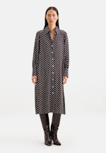 Belted midi dress in Braun |  Seidensticker Onlineshop