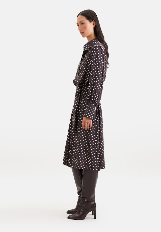 Belted midi dress in Braun |  Seidensticker Onlineshop