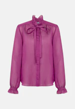 Bow Blouse with Ruffle Detail in Rosa |  Seidensticker Onlineshop