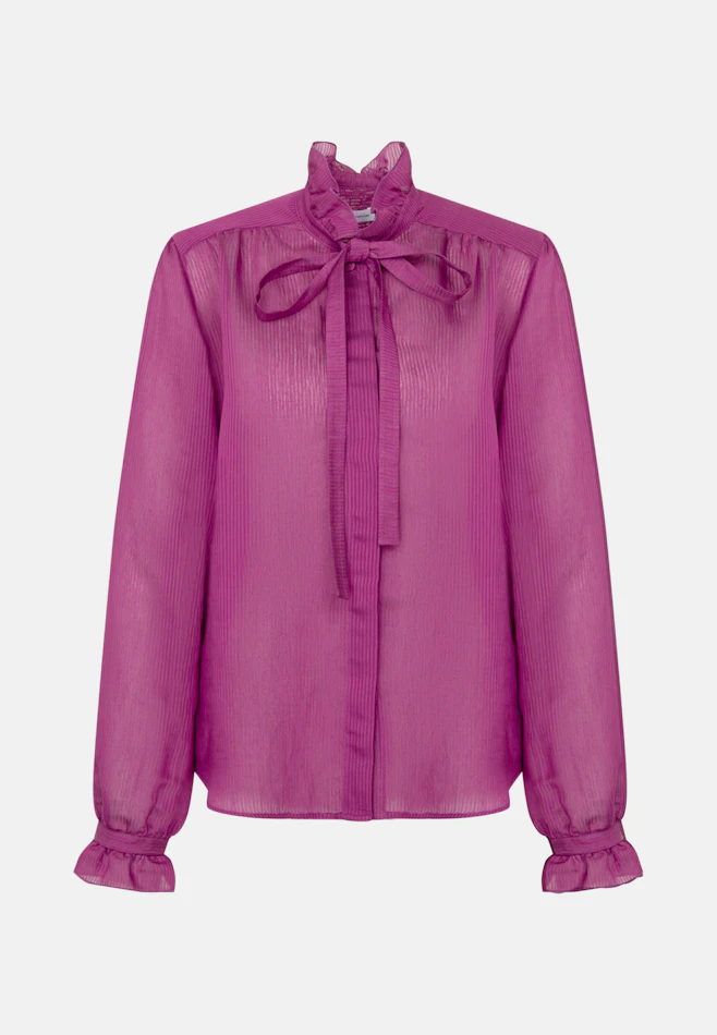 Bow Blouse with Ruffle Detail in Rosa | Seidensticker online shop