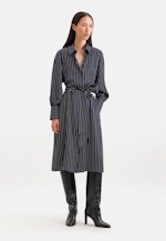 Robe midi ceinture in Bleu Foncé |  Seidensticker Onlineshop
