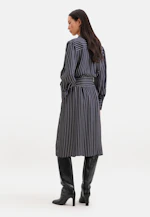 Robe midi ceinture in Bleu Foncé |  Seidensticker Onlineshop