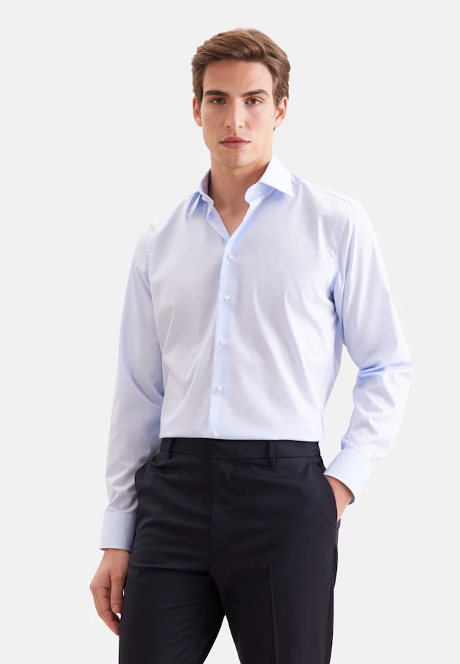 Regular Business Hemd Uni in Hellblau | Seidensticker Onlineshop
