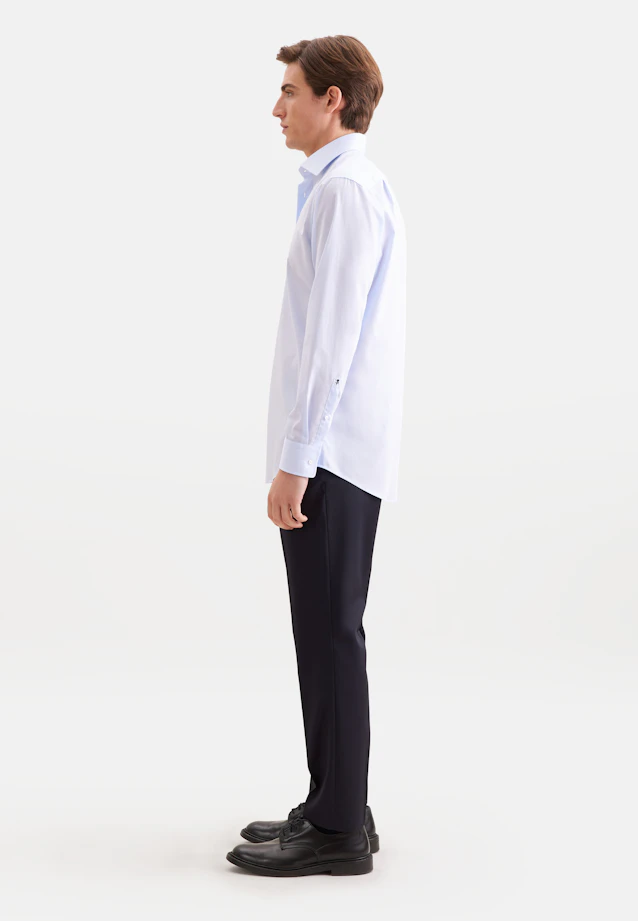 Regular Business shirt Uni in Hellblau |  Seidensticker Onlineshop