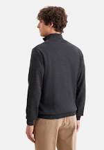 Regular Quarter Zip Uni in Grau |  Seidensticker Onlineshop