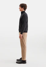 Regular Quarter Zip Uni in Grau |  Seidensticker Onlineshop