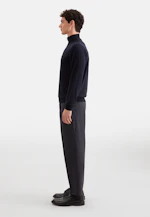 Quarter Zip Uni in Dunkelblau |  Seidensticker Onlineshop