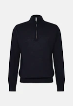 Quarter Zip Uni in Dunkelblau |  Seidensticker Onlineshop