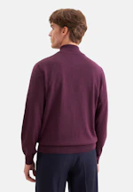 Quarter Zip Uni in Rosa |  Seidensticker Onlineshop