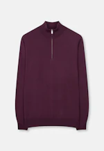 Quarter Zip Uni in Rosa |  Seidensticker Onlineshop
