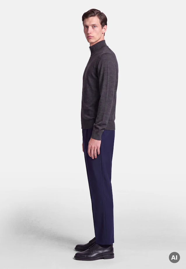 Cardigan Uni in Grau |  Seidensticker Onlineshop