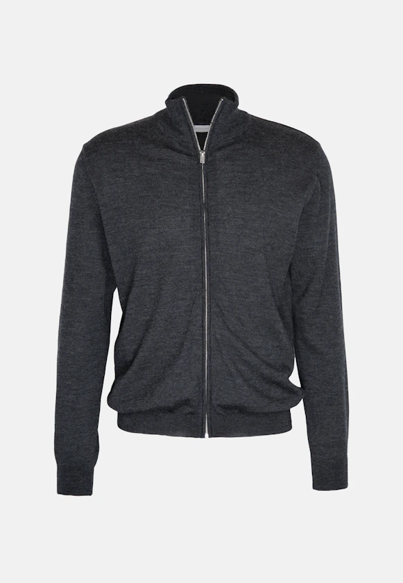 Cardigan Uni in Grau |  Seidensticker Onlineshop