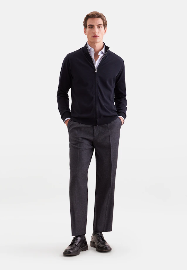 Cardigan Uni in Dunkelblau |  Seidensticker Onlineshop