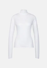 Feinstrick Rollkragenpullover aus Wolle und Seide in Weiß |  Seidensticker Onlineshop