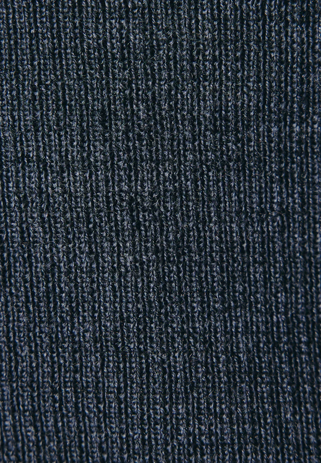 Turtleneck Pullover Uni in Grey Mélange |  Seidensticker Onlineshop