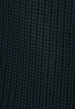 Stand Up Collar Knitted jacket Uni in Schwarz |  Seidensticker Onlineshop