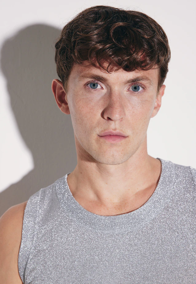 Regular Knitted Tank Top Uni in Silver |  Seidensticker Onlineshop
