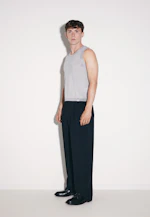 Regular Knitted Tank Top Uni in Silver |  Seidensticker Onlineshop