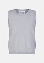 Regular Knitted Tank Top Uni in Silver |  Seidensticker Onlineshop