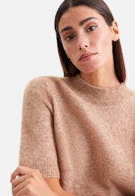 Strickshirt aus Mohair Mix in Braun |  Seidensticker Onlineshop