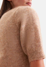 Strickshirt aus Mohair Mix in Braun |  Seidensticker Onlineshop