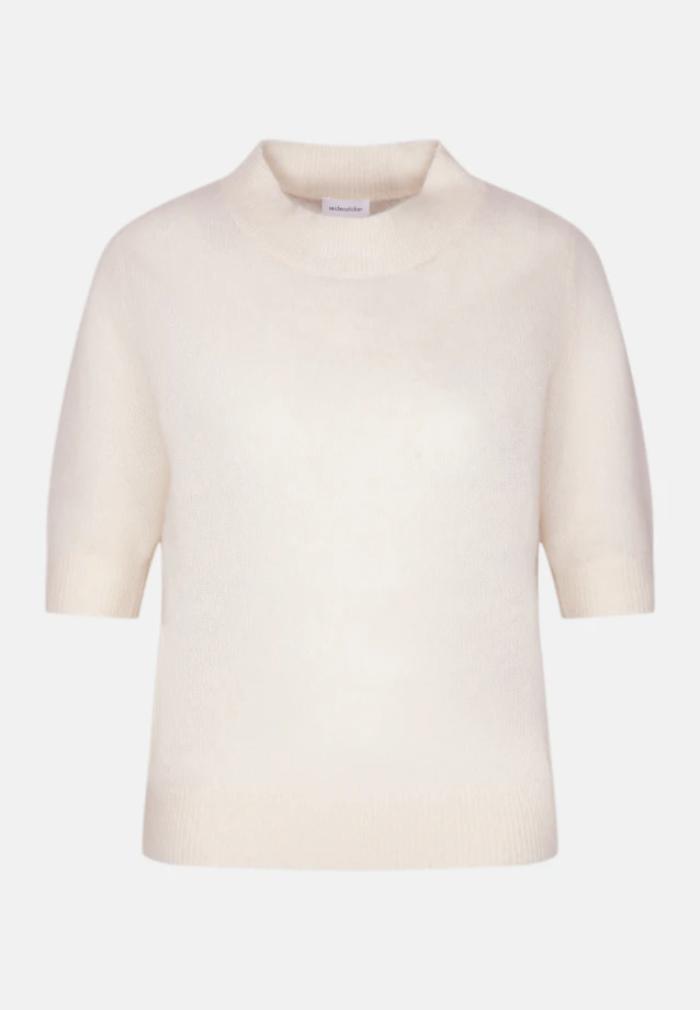 Chemise légère tricotée en laine et soie, rayée bleu in Ecru |  Seidensticker Onlineshop