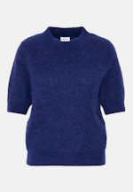 Strickshirt aus Mohair Mix in Mittelblau |  Seidensticker Onlineshop