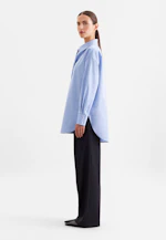 Oxford Hemdbluse Oversized mit tiefer Passe in Hellblau |  Seidensticker Onlineshop
