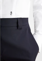 Oxford Kelchkragenbluse in Blanc |  Seidensticker Onlineshop